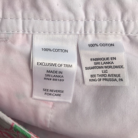 Lilly Pulitzer Pink Colony Buttercup Shorts - Picture 11 of 13